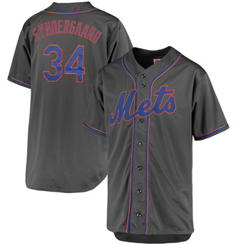 New York Mets Noah Syndergaard Customized Men MLB Jersey New York Mets Noah Syndergaard Customized Men MLB Jersey