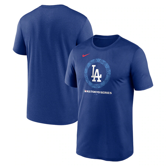 Men's Los Angeles Dodgers Royal 2025 Tokyo Series T-ShirtS Men's Los Angeles Dodgers Royal 2025 Tokyo Series T-ShirtS