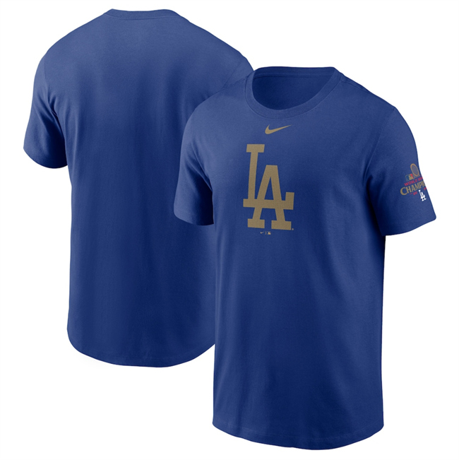 Men's Los Angeles Dodgers Royal 2025 Gold Collection T-Shirt 1 Men's Los Angeles Dodgers Royal 2025 Gold Collection T-Shirt 1