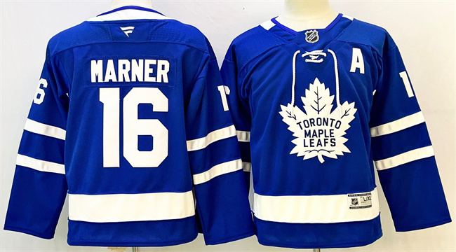 Youth Toronto Maple Leafs #16 Mitchell Marner Blue With A Patch Stitched Jersey Youth Toronto Maple Leafs #16 Mitchell Marner Blue With A Patch Stitched Jersey