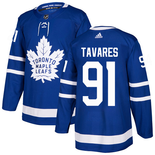 Adidas Maple Leafs #91 John Tavares Blue Home Authentic Stitched Youth NHL Jersey Adidas Maple Leafs #91 John Tavares Blue Home Authentic Stitched Youth NHL Jersey