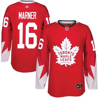 Maple Leafs #16 Mitchell Marner Red Alternate Stitched Youth NHL Jersey