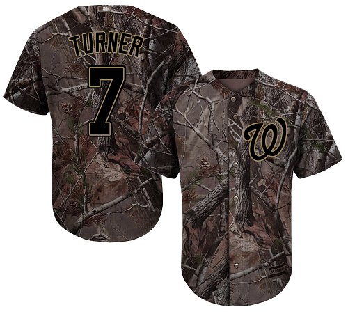 Nationals #7 Trea Turner Camo Realtree Collection Cool Base Stitched Youth Baseball Jersey Nationals #7 Trea Turner Camo Realtree Collection Cool Base Stitched Youth Baseball Jersey