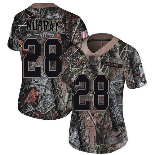 Saints #28 Latavius Murray Camo Women's Stitched Football Limited Rush Realtree Jersey Saints #28 Latavius Murray Camo Women's Stitched Football Limited Rush Realtree Jersey