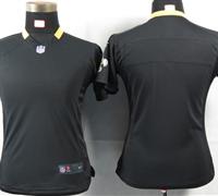 Women Nike New Orleans Saints blank Black Portrait Fashion Game Jerseys