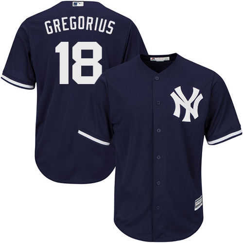 Yankees #18 Didi Gregorius Navy blue Cool Base Stitched Youth MLB Jersey Yankees #18 Didi Gregorius Navy blue Cool Base Stitched Youth MLB Jersey