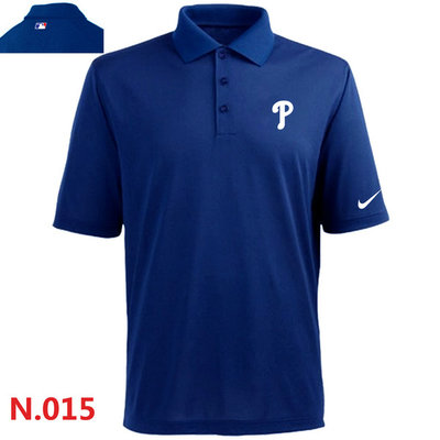 Nike Philadelphia Phillies Men's Blue Polo Shirt