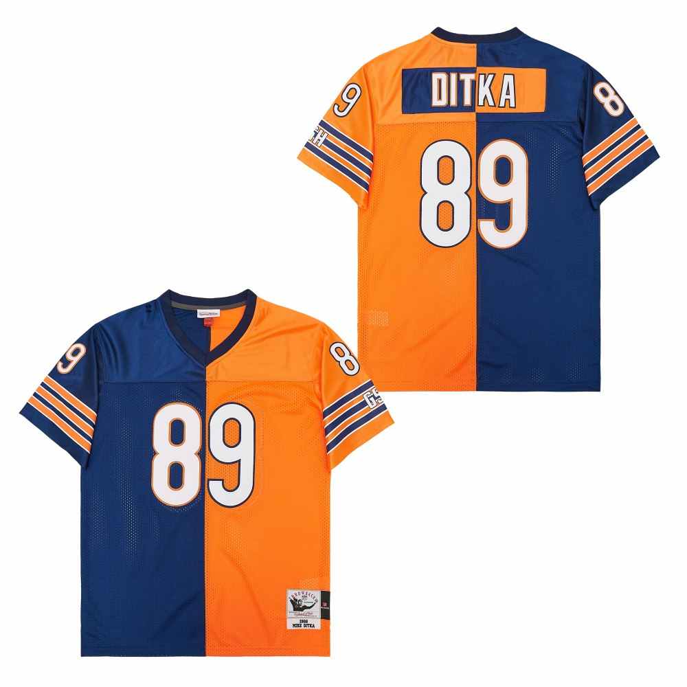 Mitchell&Ness Bears #89 Throwback Men's Throwback Stitched NFL Jerseys 5 Mitchell&Ness Bears #89 Throwback Men's Throwback Stitched NFL Jerseys 5