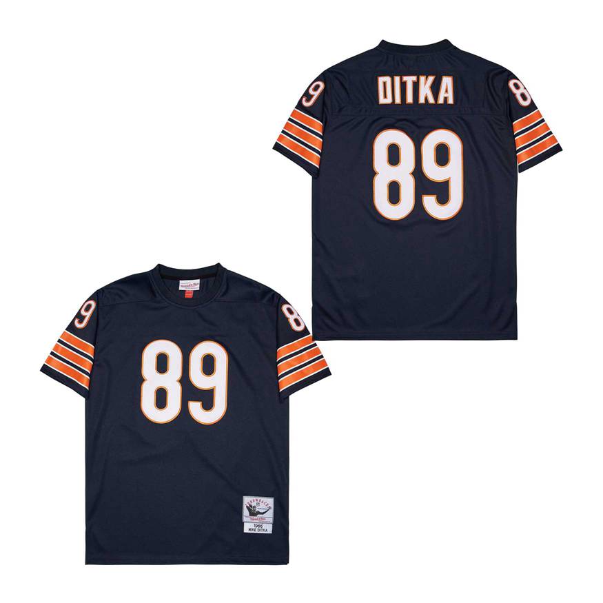 Mitchell&Ness Bears #89 Throwback Men's Throwback Stitched NFL Jerseys 3 Mitchell&Ness Bears #89 Throwback Men's Throwback Stitched NFL Jerseys 3