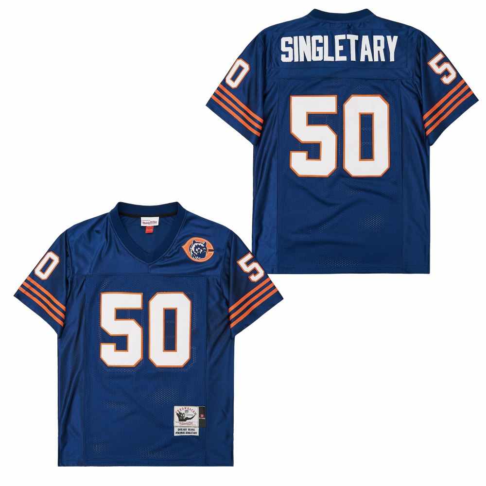 Mitchell&Ness Bears #50 Throwback Men's Throwback Stitched NFL Jerseys 2 Mitchell&Ness Bears #50 Throwback Men's Throwback Stitched NFL Jerseys 2