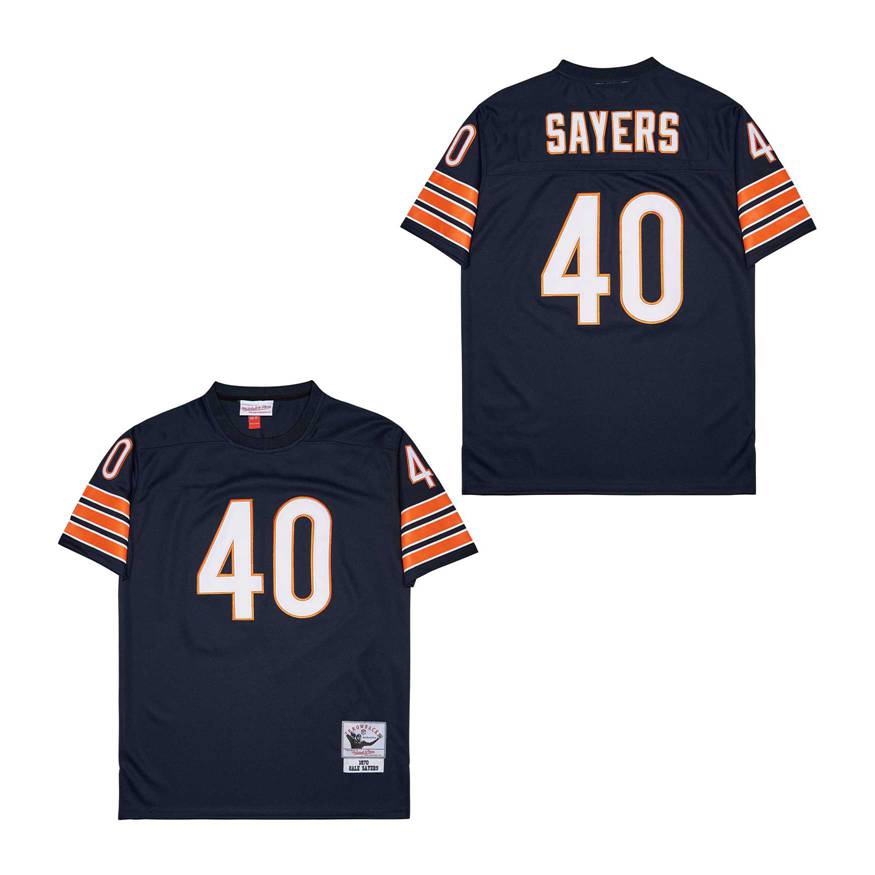 Mitchell&Ness Bears #40 Throwback Men's Throwback Stitched NFL Jerseys 6 Mitchell&Ness Bears #40 Throwback Men's Throwback Stitched NFL Jerseys 6