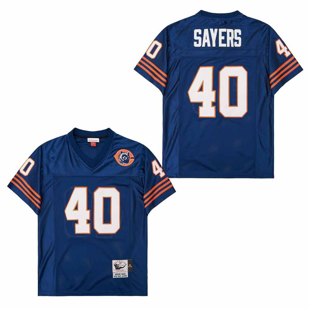 Mitchell&Ness Bears #40 Throwback Men's Throwback Stitched NFL Jerseys 1 Mitchell&Ness Bears #40 Throwback Men's Throwback Stitched NFL Jerseys 1