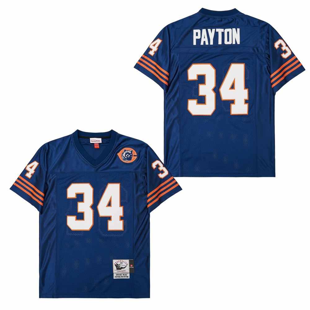 Mitchell&Ness Bears #34 Throwback Men's Throwback Stitched NFL Jerseys 2 Mitchell&Ness Bears #34 Throwback Men's Throwback Stitched NFL Jerseys 2