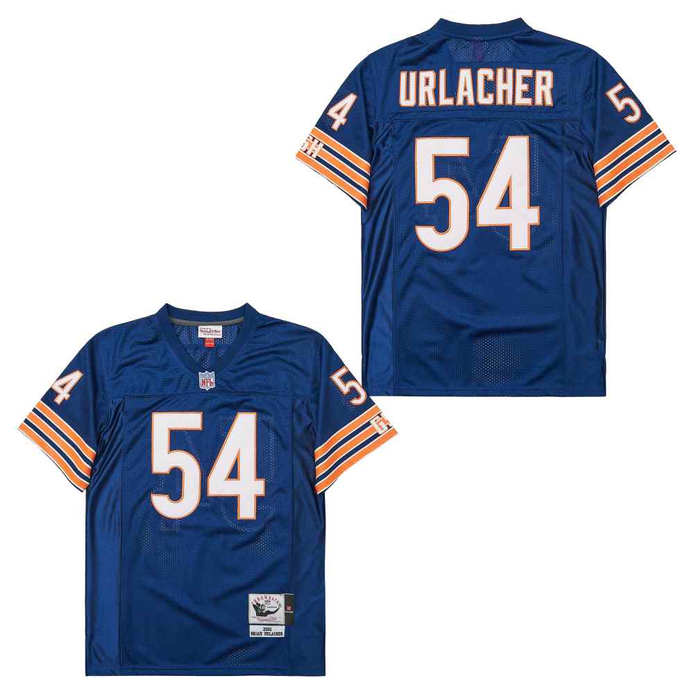 Mitchell&Ness Bears #54 Throwback Men's Throwback Stitched NFL Jerseys
