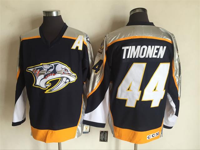 Predators 44 Kimmo Timonen Black CCM Jersey Predators 44 Kimmo Timonen Black CCM Jersey
