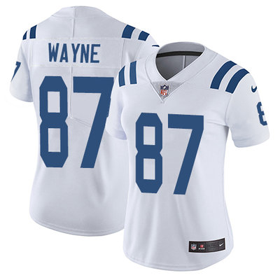 Nike Colts #87 Reggie Wayne White Women's Stitched NFL Vapor Untouchable Limited Jersey Nike Colts #87 Reggie Wayne White Women's Stitched NFL Vapor Untouchable Limited Jersey
