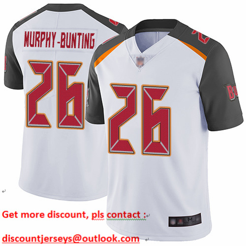 Buccaneers #26 Sean Murphy-Bunting White Youth Stitched Football Vapor Untouchable Limited Jersey