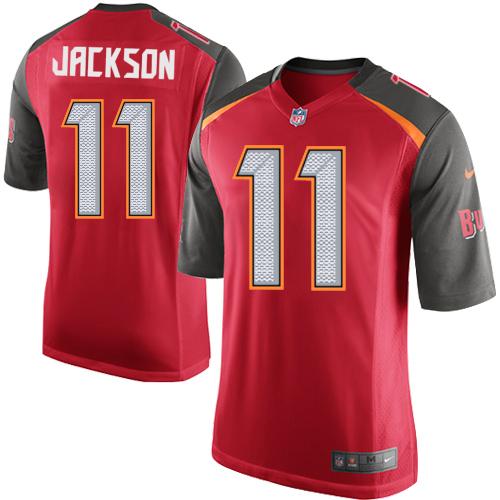 Nike Buccaneers #11 DeSean Jackson Red Team Color Youth Stitched NFL New Elite Jersey Nike Buccaneers #11 DeSean Jackson Red Team Color Youth Stitched NFL New Elite Jersey