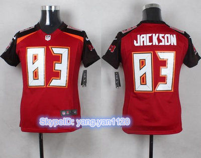 Nike Buccaneers #83 Vincent Jackson Red Team Color Youth Stitched NFL New Elite Jersey