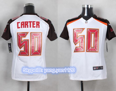 Nike Buccaneers #50 Bruce Carter White Youth Stitched NFL New Elite Jersey