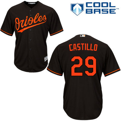 Orioles #29 Welington Castillo Black Cool Base Stitched Youth MLB Jersey Orioles #29 Welington Castillo Black Cool Base Stitched Youth MLB Jersey