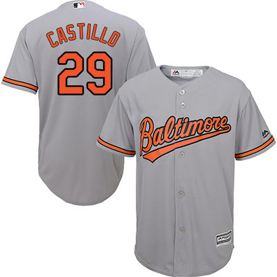 Orioles #29 Welington Castillo Grey Cool Base Stitched Youth MLB Jersey Orioles #29 Welington Castillo Grey Cool Base Stitched Youth MLB Jersey