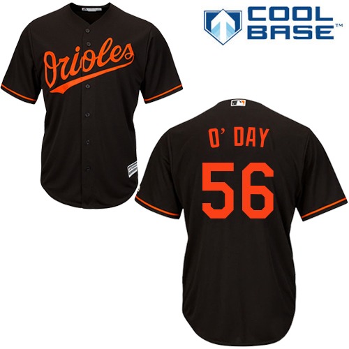 Orioles #56 Darren O'Day Black Cool Base Stitched Youth MLB Jersey Orioles #56 Darren O'Day Black Cool Base Stitched Youth MLB Jersey