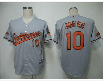 Youth MLB Baltimore Orioles #10 Adam Jones Grey Cool Base Jersey Youth MLB Baltimore Orioles #10 Adam Jones Grey Cool Base Jersey
