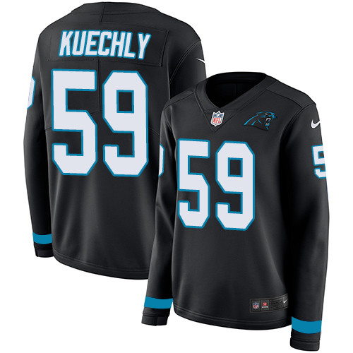 Nike Panthers #59 Luke Kuechly Black Team Color Women's Stitched Nike Panthers #59 Luke Kuechly Black Team Color Women's Stitched