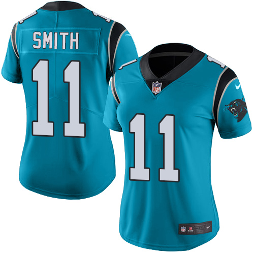 Nike Panthers #11 Torrey Smith Blue Alternate Women's Stitched NFL Vapor Untouchable Limited Jersey Nike Panthers #11 Torrey Smith Blue Alternate Women's Stitched NFL Vapor Untouchable Limited Jersey