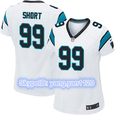 Nike Panthers #99 Kawann Short White Women's Stitched NFL Elite Jersey Nike Panthers #99 Kawann Short White Women's Stitched NFL Elite Jersey