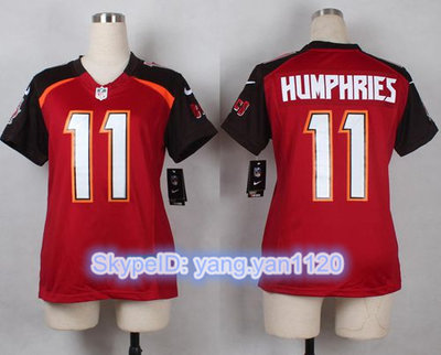 Nike Buccaneers #11 Adam Humphries Red Team Color Women's Stitched NFL New Elite Jersey