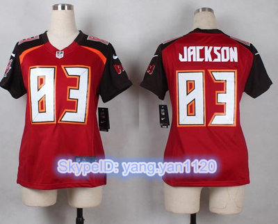 Nike Buccaneers #83 Vincent Jackson Red Team Color Women's Stitched NFL New Elite Jersey Nike Buccaneers #83 Vincent Jackson Red Team Color Women's Stitched NFL New Elite Jersey