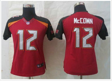 Women NEW Tampa Bay Buccaneers #12 Josh McCown Red Team Color NFL New Jersey Women NEW Tampa Bay Buccaneers #12 Josh McCown Red Team Color NFL New Jersey