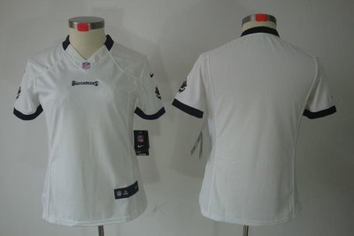 Women NEW Tampa Bay Buccaneers Blank White Jerseys