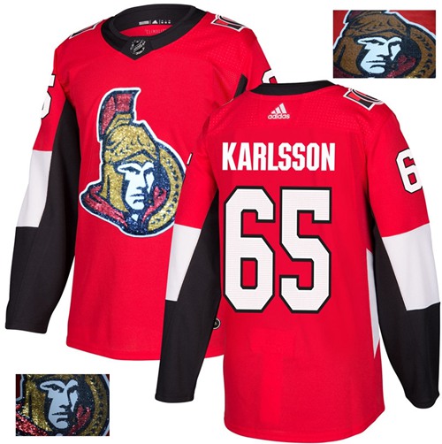 Adidas Senators #65 Erik Karlsson Red Home Authentic Fashion Gold Stitched NHL Jersey Adidas Senators #65 Erik Karlsson Red Home Authentic Fashion Gold Stitched NHL Jersey
