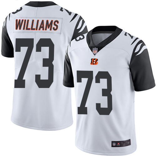 Bengals #73 Jonah Williams White Youth Stitched Football Limited Rush Jersey Bengals #73 Jonah Williams White Youth Stitched Football Limited Rush Jersey