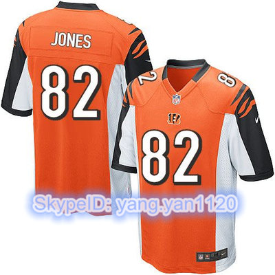 Nike Bengals #82 Marvin Jones Orange Alternate Youth Stitched NFL Elite Jersey