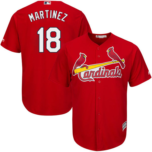 Cardinals #18 Carlos Martinez Red Cool Base Stitched Youth MLB Jersey Cardinals #18 Carlos Martinez Red Cool Base Stitched Youth MLB Jersey