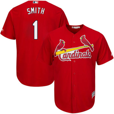 Cardinals #1 Ozzie Smith Red Cool Base Stitched Youth MLB Jersey Cardinals #1 Ozzie Smith Red Cool Base Stitched Youth MLB Jersey