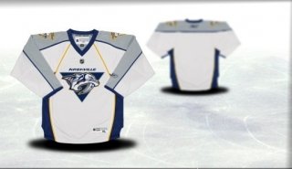 Nashville Predators Youth white Jersey (Blank or Customized) Nashville Predators Youth white Jersey (Blank or Customized)