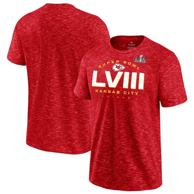 Men's Kansas City Chiefs Red Super Bowl LVIII Made It T-Shirt