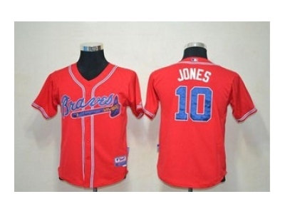 Youth mlb jerseys atlanta braves #10 jones red(cool base) Youth mlb jerseys atlanta braves #10 jones red(cool base)