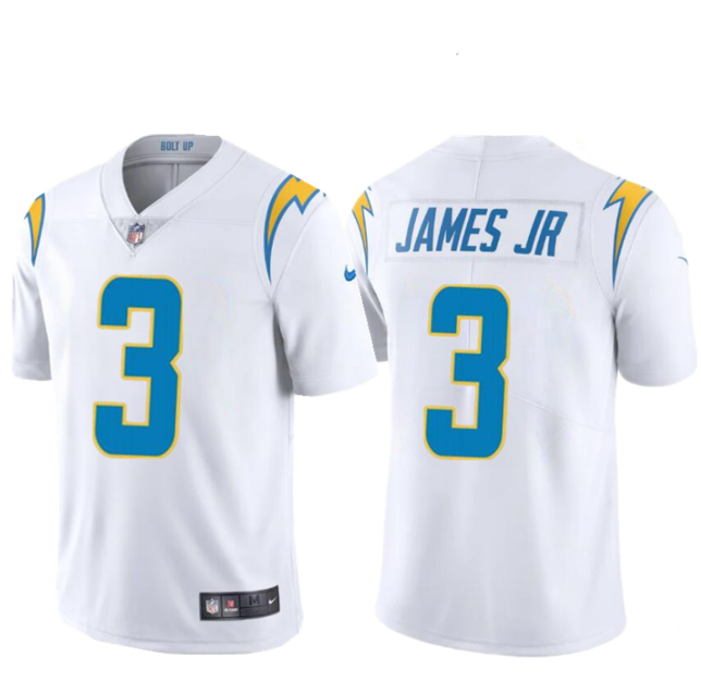 Youth Los Angeles Chargers #3 Derwin James Jr. White Vapor Untouchable Limited Stitched Jersey Youth Los Angeles Chargers #3 Derwin James Jr. White Vapor Untouchable Limited Stitched Jersey