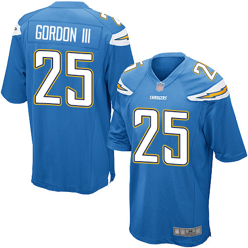 Chargers #25 Melvin Gordon III Electric Blue Alternate Youth Stitched Football New Elite Jersey Chargers #25 Melvin Gordon III Electric Blue Alternate Youth Stitched Football New Elite Jersey