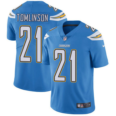 Nike Chargers #21 LaDainian Tomlinson Electric Blue Alternate Youth Stitched NFL Vapor Untouchable Limited Jersey Nike Chargers #21 LaDainian Tomlinson Electric Blue Alternate Youth Stitched NFL Vapor Untouchable Limited Jersey