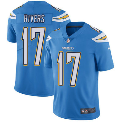 Nike Chargers #17 Philip Rivers Electric Blue Alternate Youth Stitched NFL Vapor Untouchable Limited Jersey Nike Chargers #17 Philip Rivers Electric Blue Alternate Youth Stitched NFL Vapor Untouchable Limited Jersey