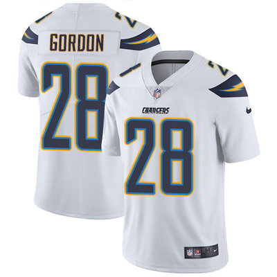 Nike Chargers #28 Melvin Gordon White Youth Stitched NFL Vapor Untouchable Limited Jersey Nike Chargers #28 Melvin Gordon White Youth Stitched NFL Vapor Untouchable Limited Jersey