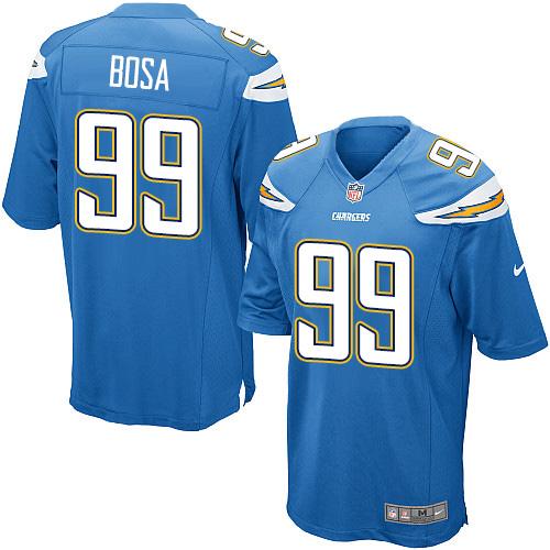 Nike Chargers #99 Joey Bosa Electric Blue Alternate Youth Stitched NFL Elite Jersey Nike Chargers #99 Joey Bosa Electric Blue Alternate Youth Stitched NFL Elite Jersey