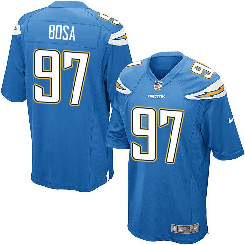 Nike Chargers #97 Joey Bosa Electric Blue Alternate Youth Stitched NFL Elite Jersey Nike Chargers #97 Joey Bosa Electric Blue Alternate Youth Stitched NFL Elite Jersey